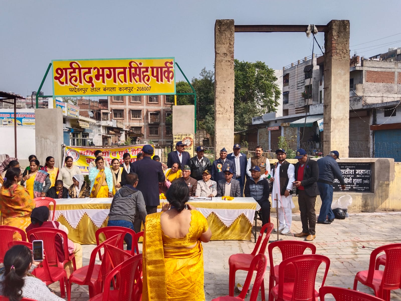 Upendra Kumar Roushan honors the memory of Bhagat Singh on his Jayanti