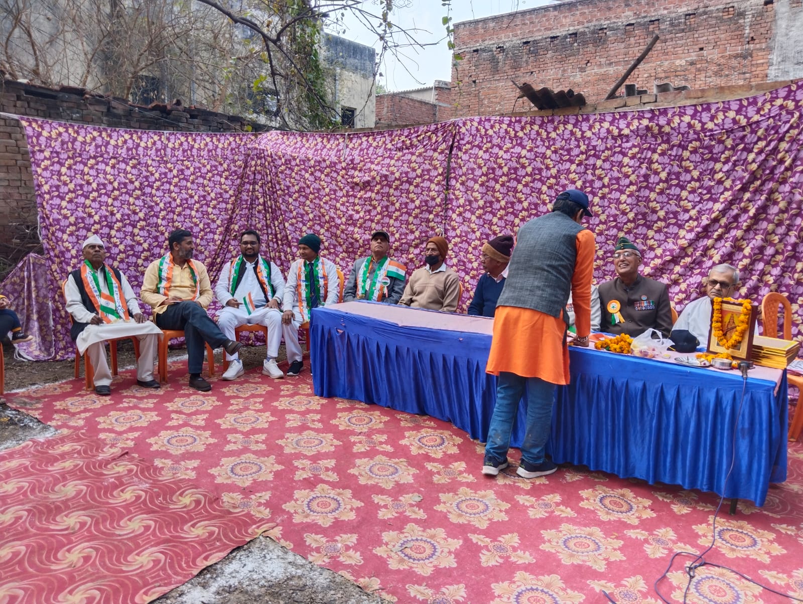 Upendra Kumar roushan attending event