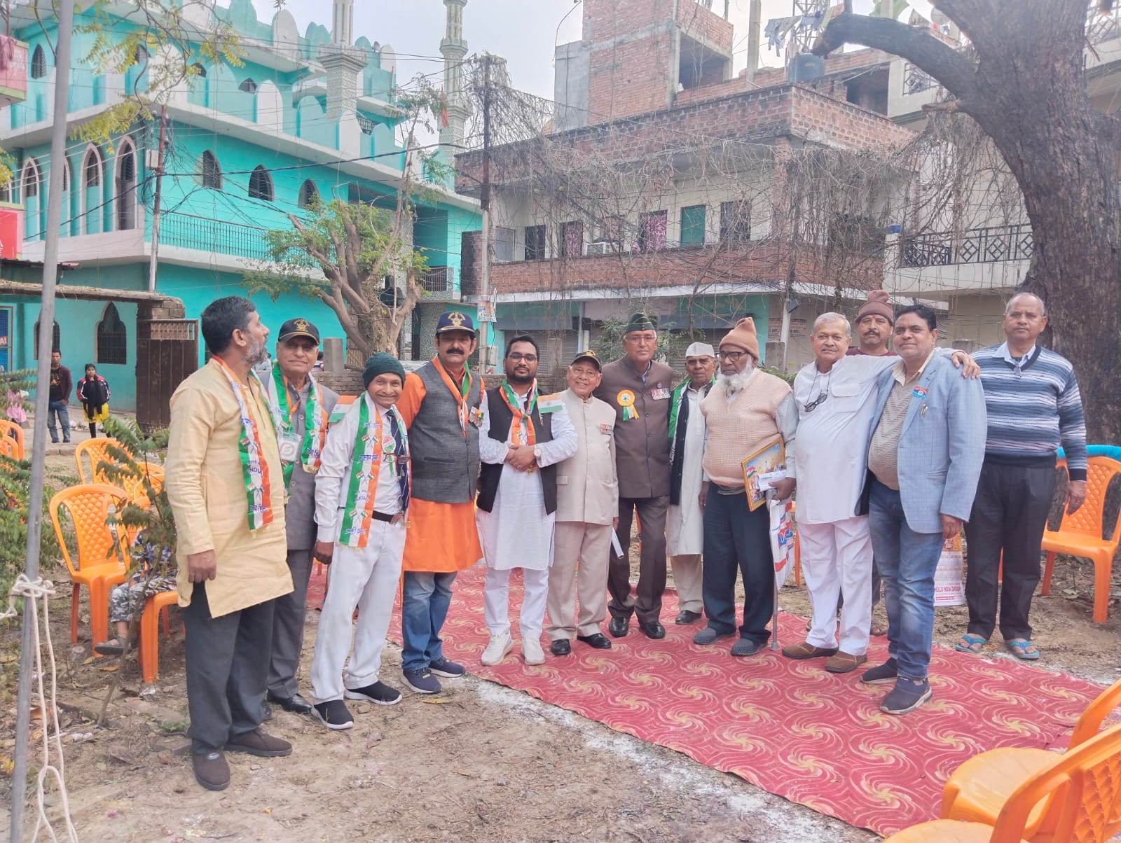 Upendra Kumar roushan  in samll gethring